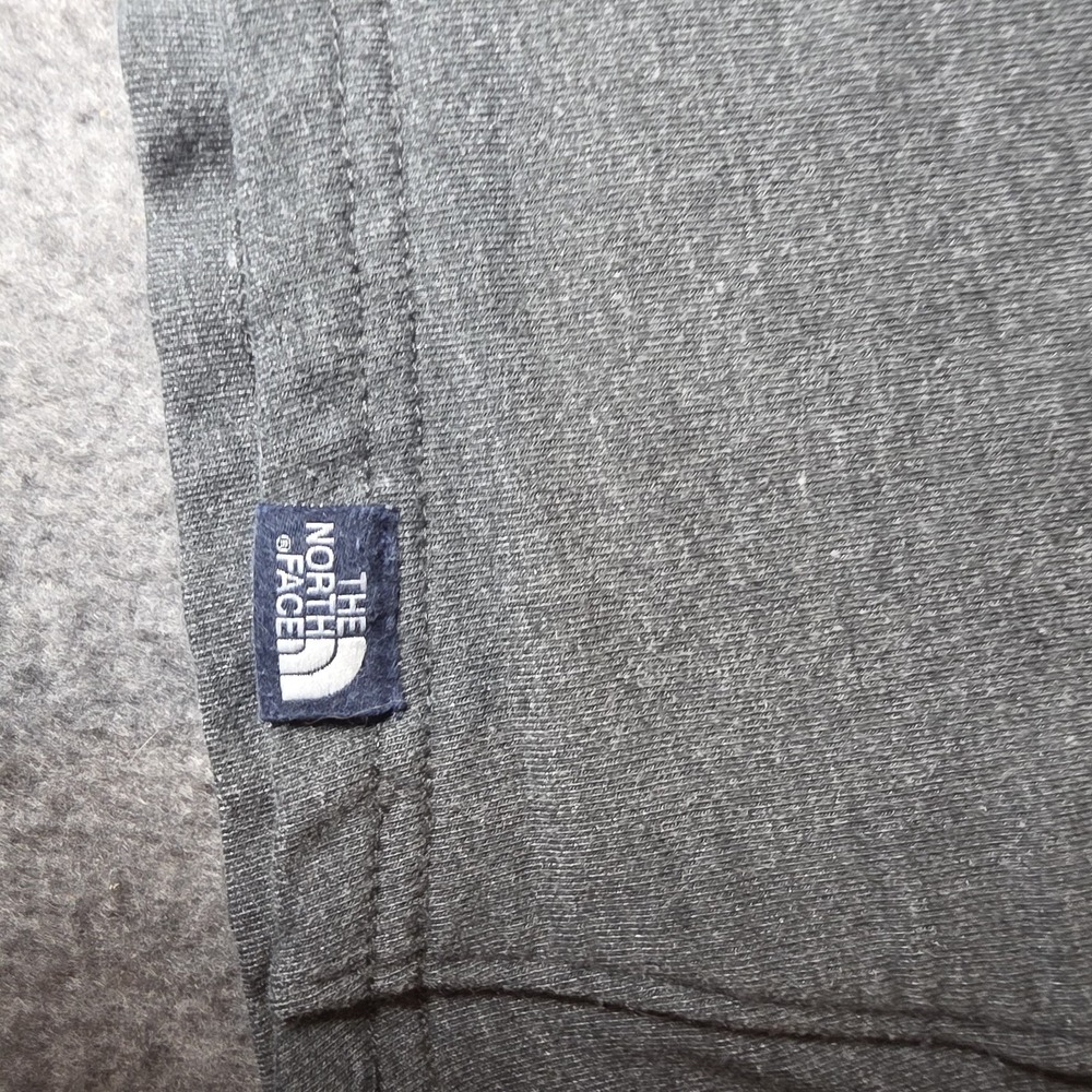 The North Face Hoodie Women's Medium Gray Cowl Neck Pullover Sweatshirt Logo A1 - Picture 2 of 7